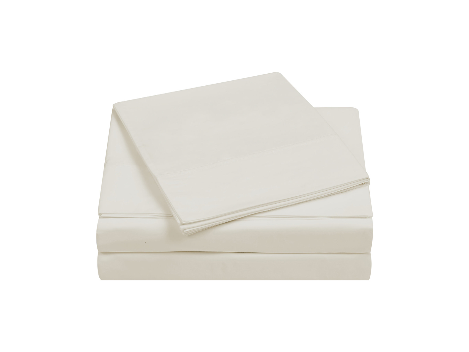 Charisma Full Percale Cotton 400 TC Sheet Set | Vanilla